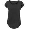 T-shirt Femme Long Effet Flammé Build Your Brand BY036 - 11