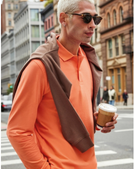 Polo Homme Manches Longues MY POLO 210 B&C PU427 - 5