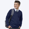 V-neck sweatshirt Academy AWDis AC003