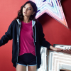 Zipped sweatshirt Varsity AWDis JH053