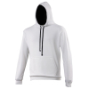 Sweat-shirt à capuche bicolore Varsity AWDis JH003