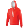 Sweat-shirt à capuche bicolore Varsity AWDis JH003