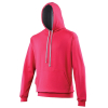 Sweat-shirt à capuche bicolore Varsity AWDis JH003