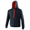 Bicolored Hoodie Varsity AWDis JH003