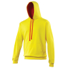 Sweat-shirt à capuche bicolore Varsity AWDis JH003
