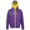 Zipped sweatshirt Varsity AWDis JH053