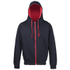 Zipped sweatshirt Varsity AWDis JH053