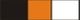 Black/Orange/White