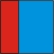 Dark Royal Blue / Sporty Red