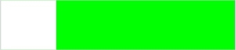 Fluorescent Green/White