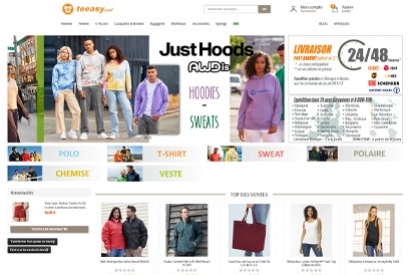Teeasy : Votre Partenaire Textile Personnalisé de Confiance.